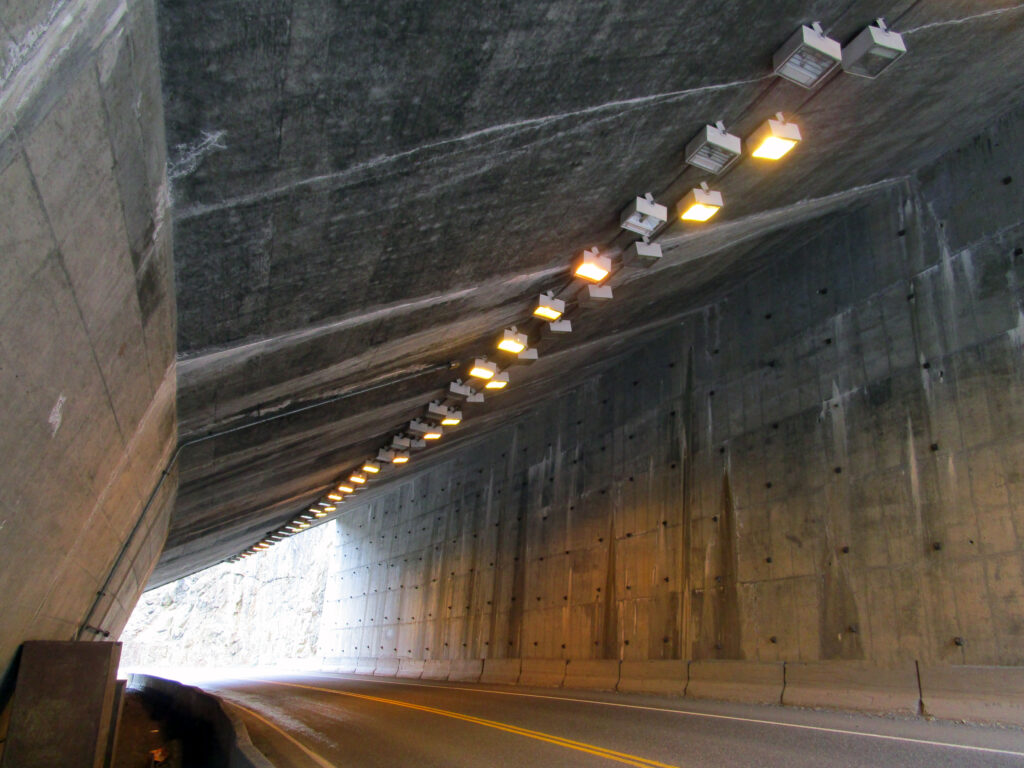 3D Scanning Used for Snow Shed Tunnel Improvements slide